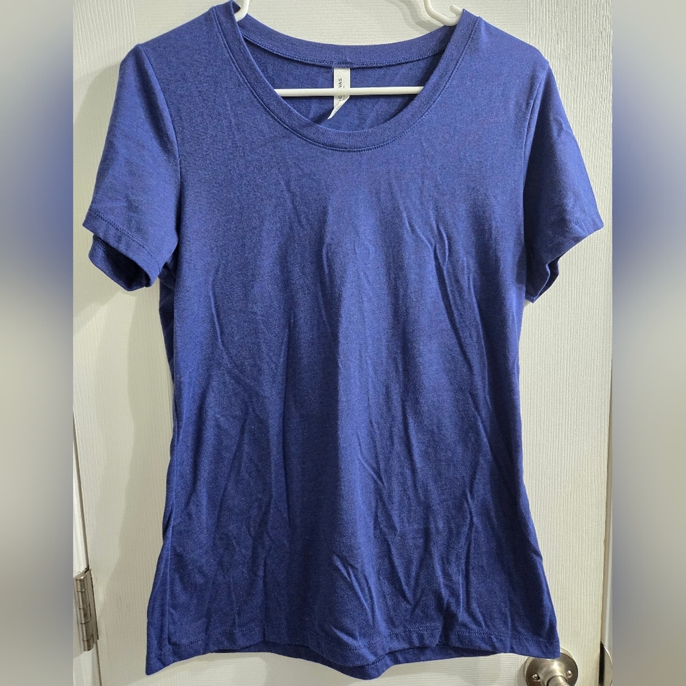 Bella + Canvas Royal Blue Short Sleeve Tee Aya Healthcare 2XL NEW